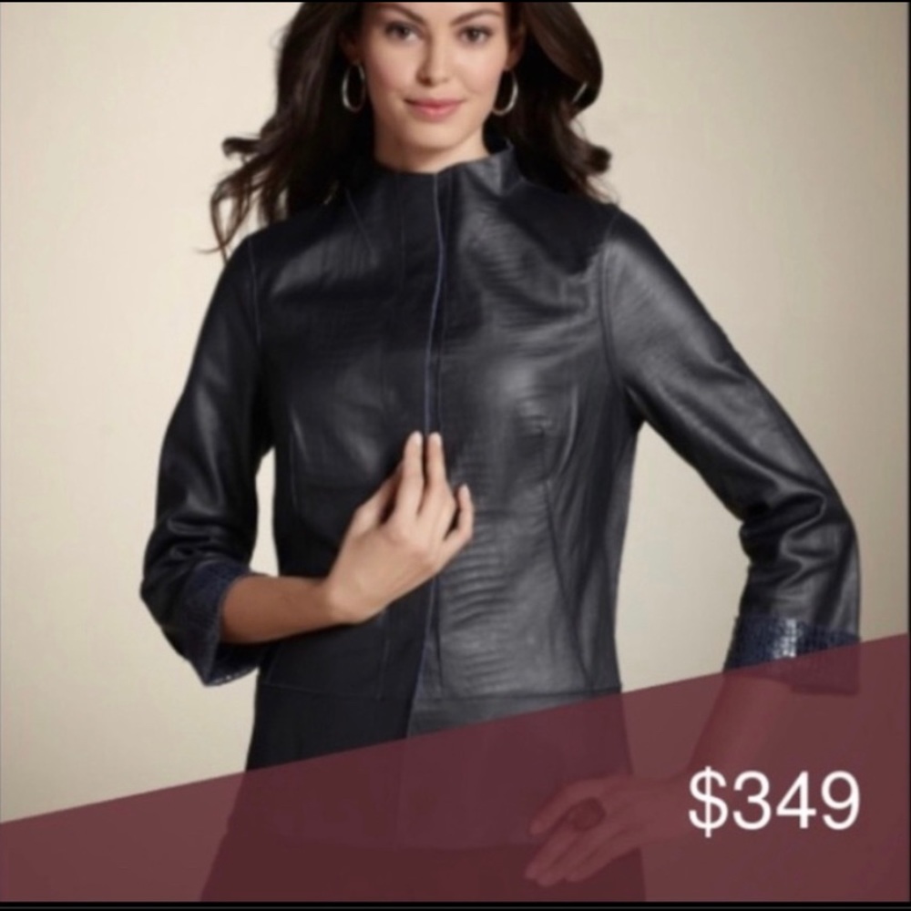 Gorgeous Leather Reversible Jacket - image 2